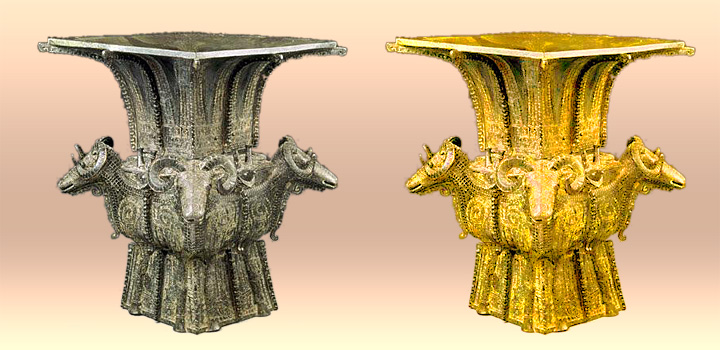 还是从一个小问题开始吧,青铜的青灰色是它本来的颜色么?